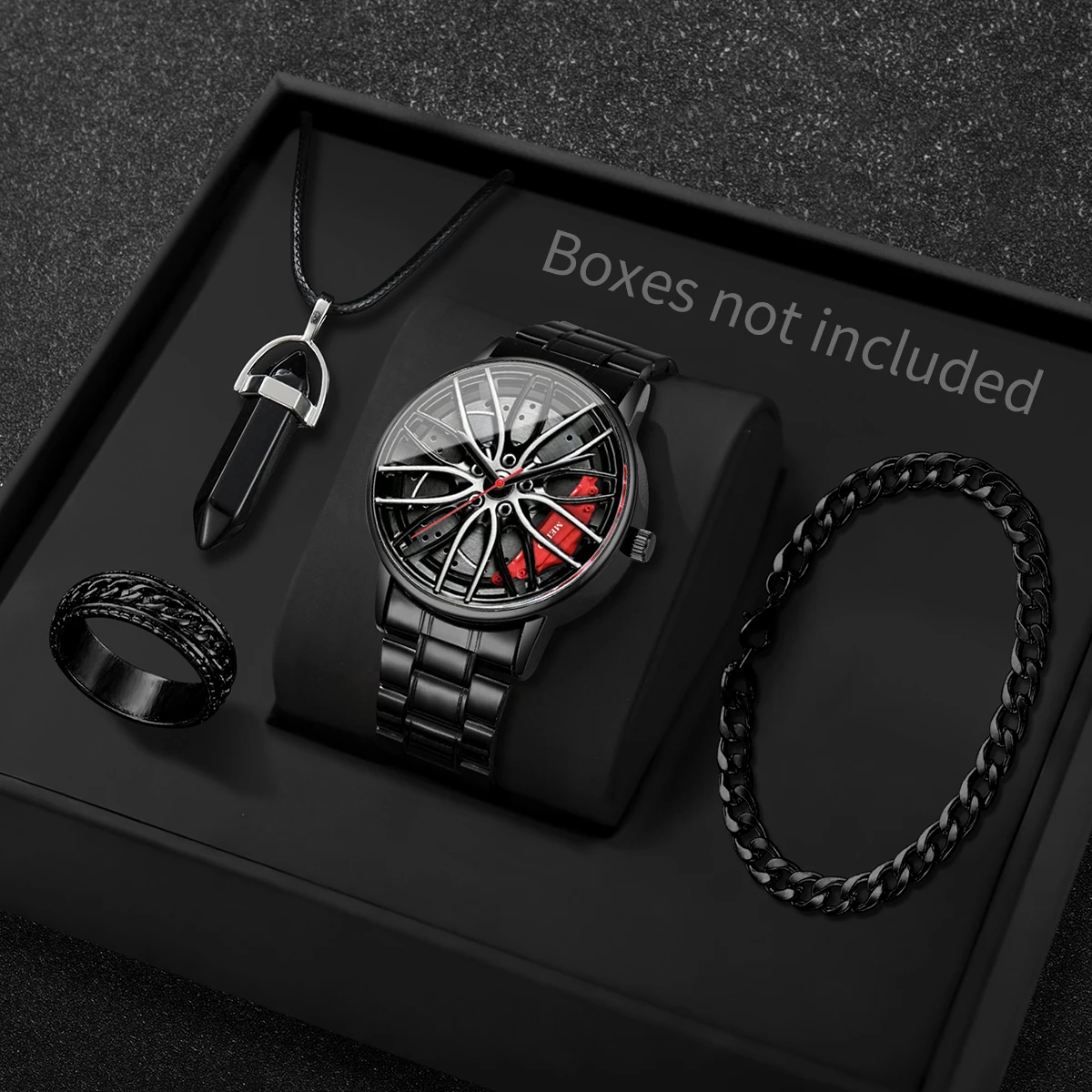 Luxury Watch Storage - 4PCS/Set Fashion 3d Car Wheel Dial