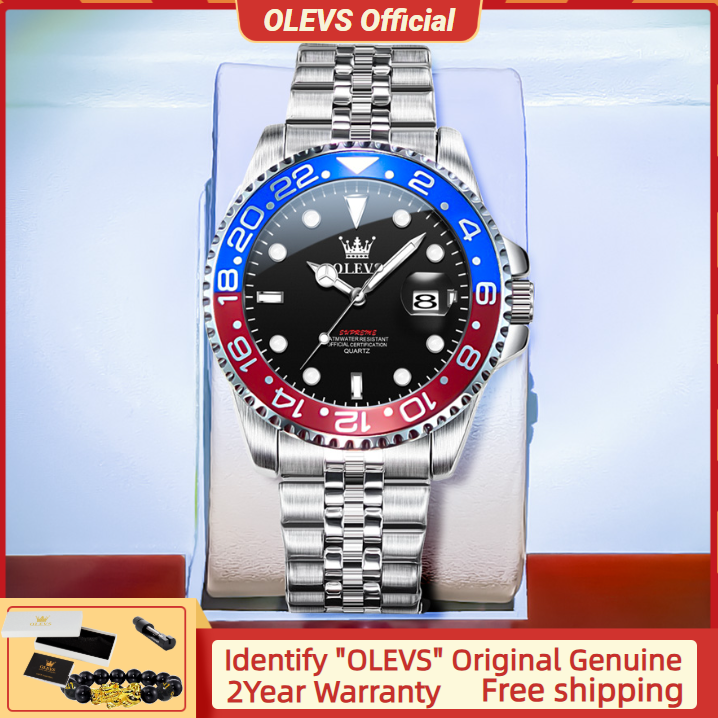 Luxury Watch Brands - OLEVS 5657 Original Brand Men's Watch