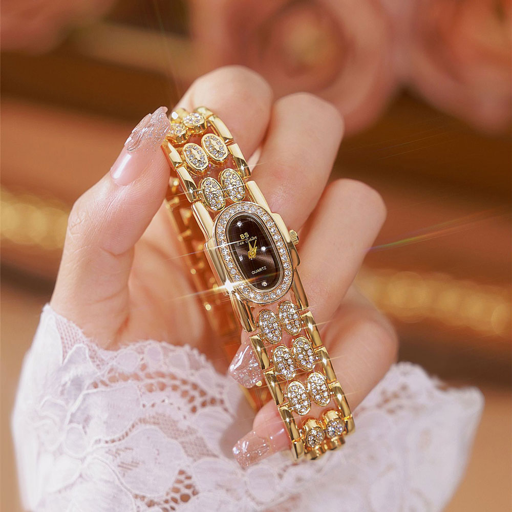 Luxury Watch Female - Fashion Watches Gold Bracelet Stainless Steel