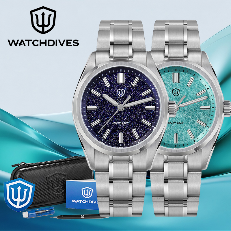 Luxury Watch Dial - Watchdives WD0003B ‌Quartz Watches ‌VH31 Movement