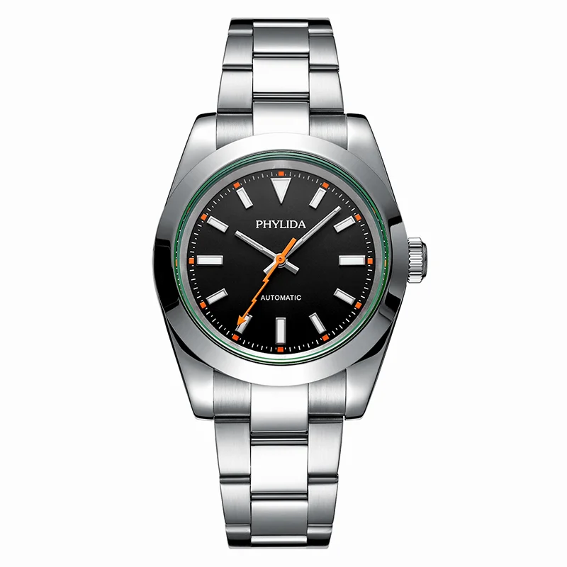 Luxury Watch Dial - PHYLIDA 39mm MIYOTA Automatic Mechanical Luxury