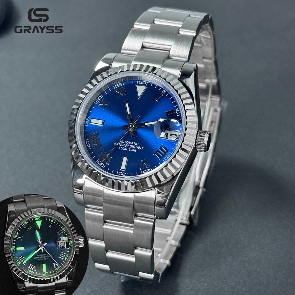 GRAYSS 36/39mm Luxury Roman Di - Luxury Watch Dial のレビューと価格