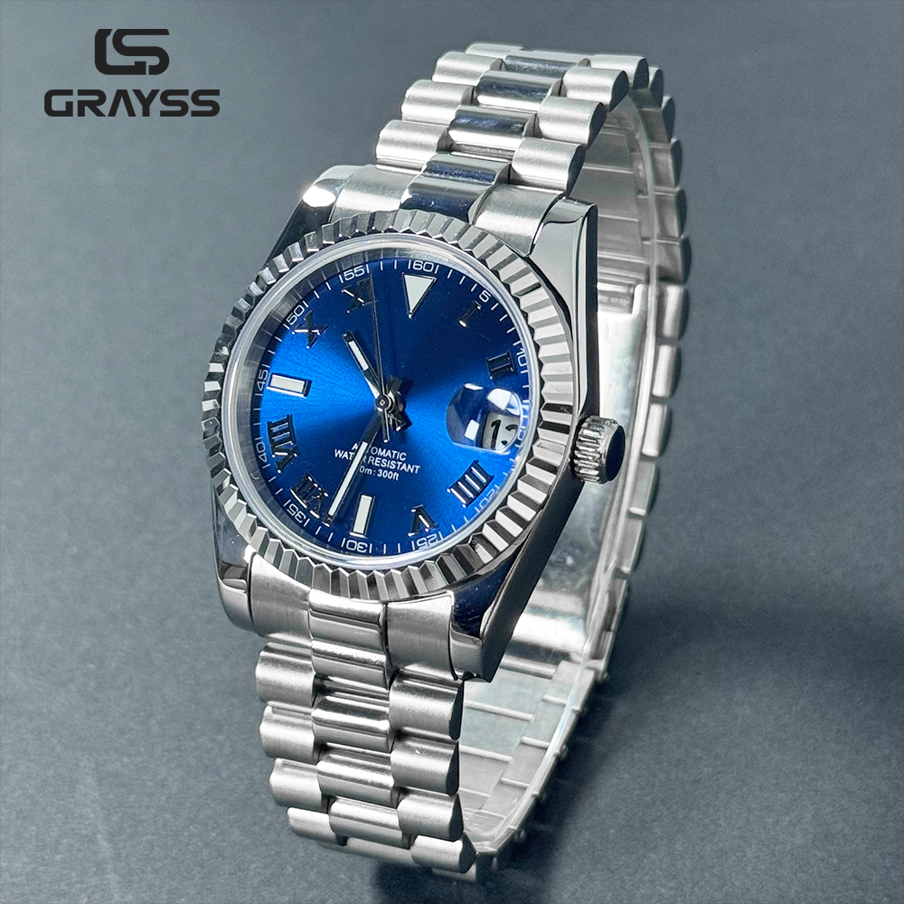 GRAYSS 36/39mm Luxury Roman Di - Luxury Watch Dial のレビューと価格