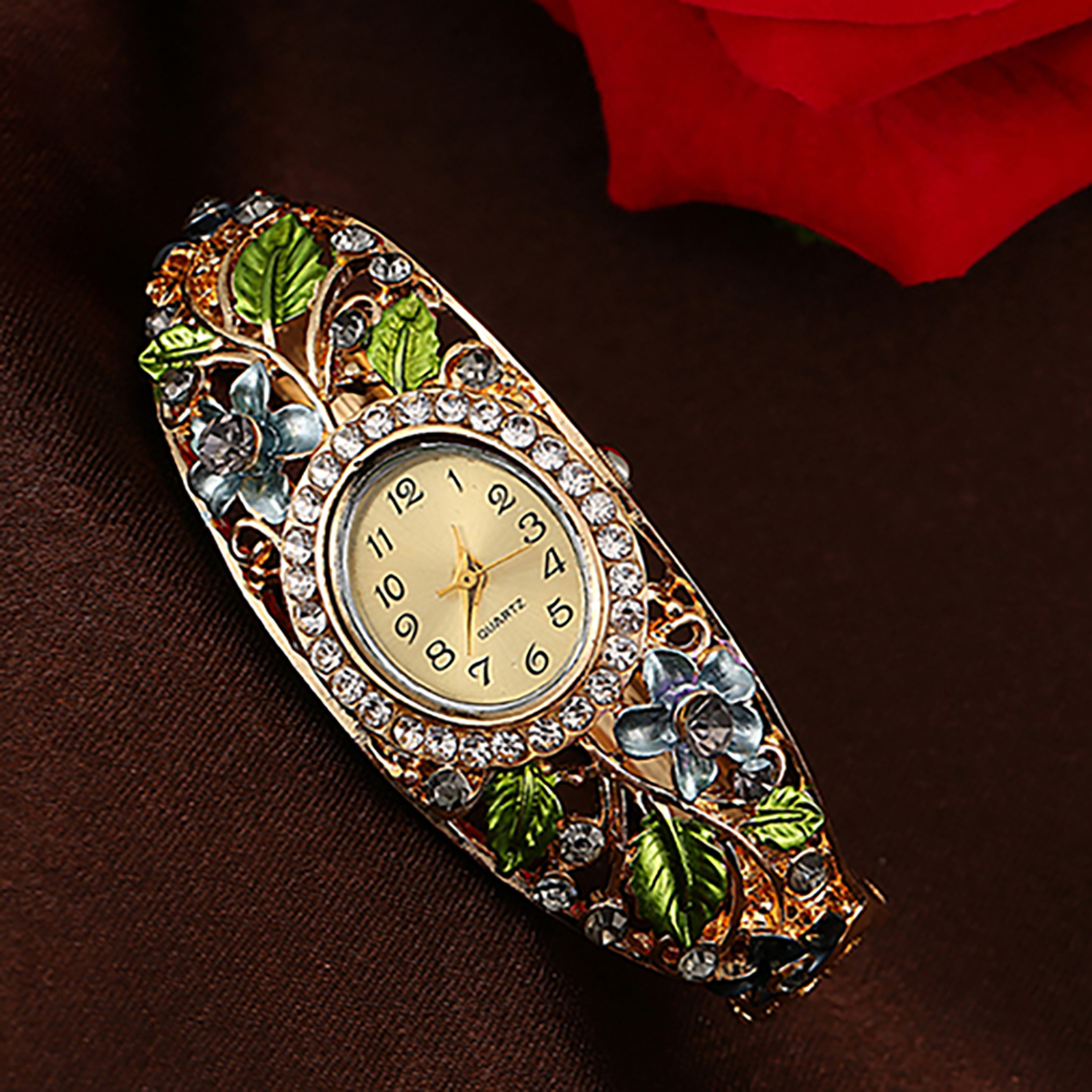 Hot Sales Women\'s Flower Butt - Quiet Luxury Watch のレビューと価格