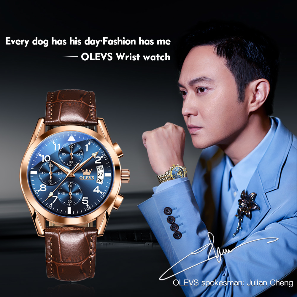 OLEVS 2878 Luxury Men's Watche - Luxury Watch Manufacturers のレビューと価格