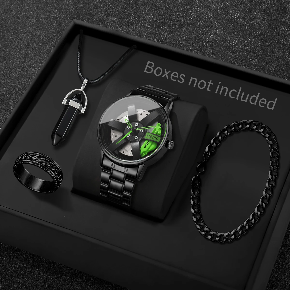 4PCS/Set Fashion 3d Car Wheel  - Luxury Watch Storage のレビューと価格