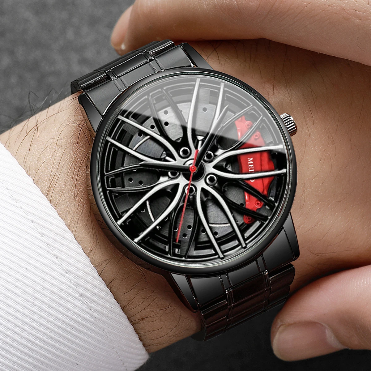4PCS/Set Fashion 3d Car Wheel  - Luxury Watch Storage のレビューと価格