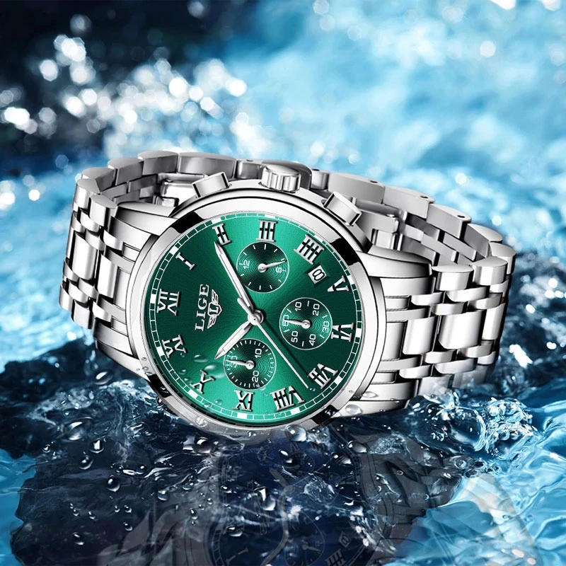 LIGE 2024 New Fashion Women Wa - Luxury Watch Female のレビューと価格