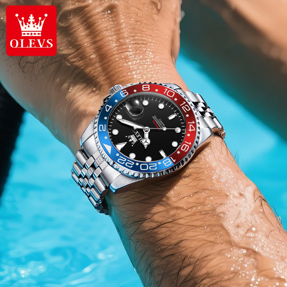 OLEVS 5657 Original Brand Men' - Luxury Watch Brands のレビューと価格