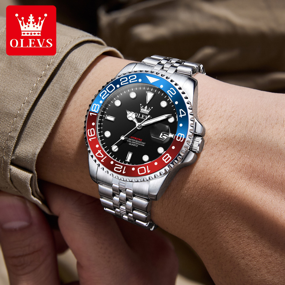 OLEVS 5657 Original Brand Men' - Luxury Watch Brands のレビューと価格