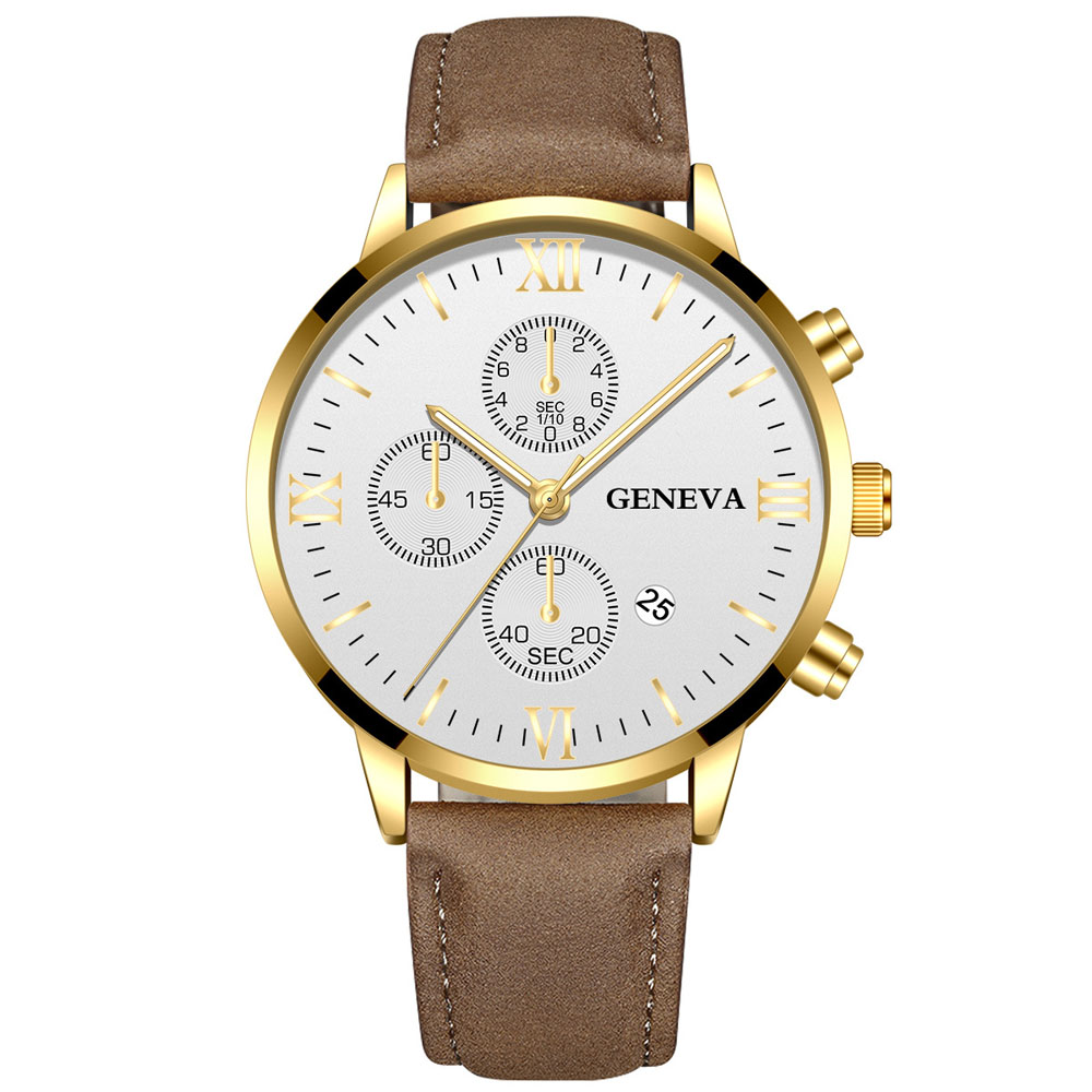 Geneva Fashion  Men Date Alloy - Luxury Watch Manufacturers のレビューと価格