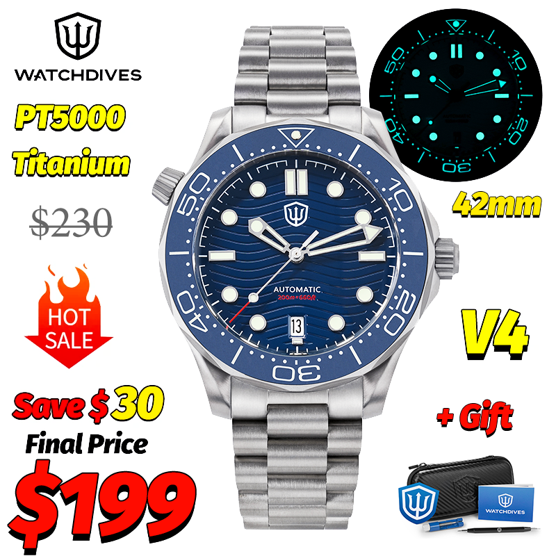 Watchdives WD007 V4 007 NTTD M - Luxury Watch Wallpaper のレビューと価格