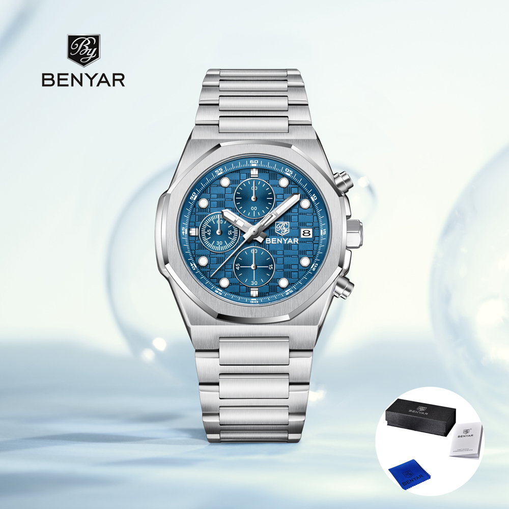 2025 New BENYAR Men's Watches  - Luxury Watch Storage のレビューと価格