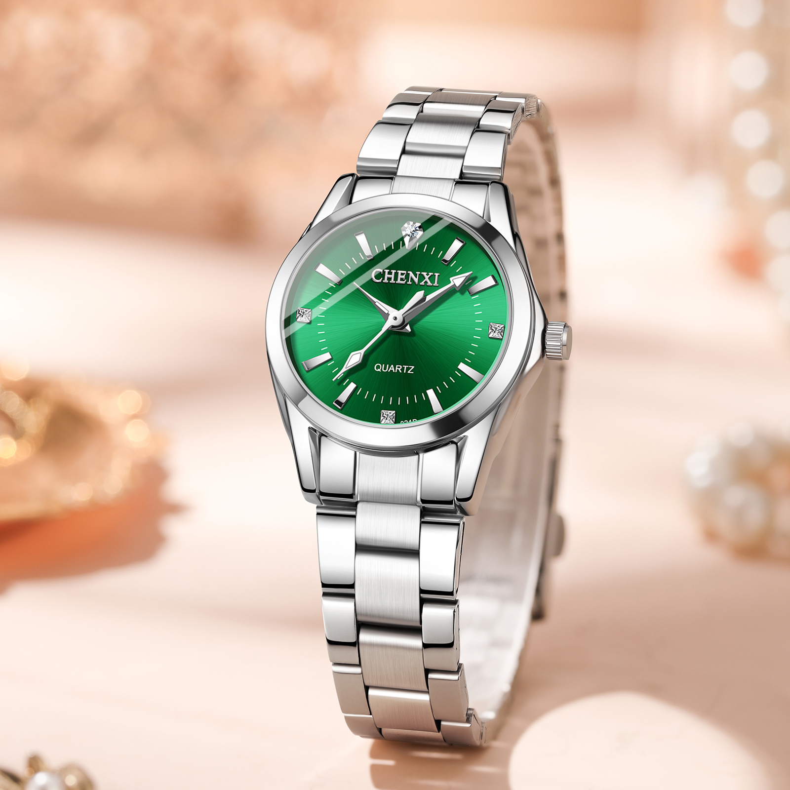 CHENXI 021B Luxury Fashion All - Luxury Watch Female のレビューと価格