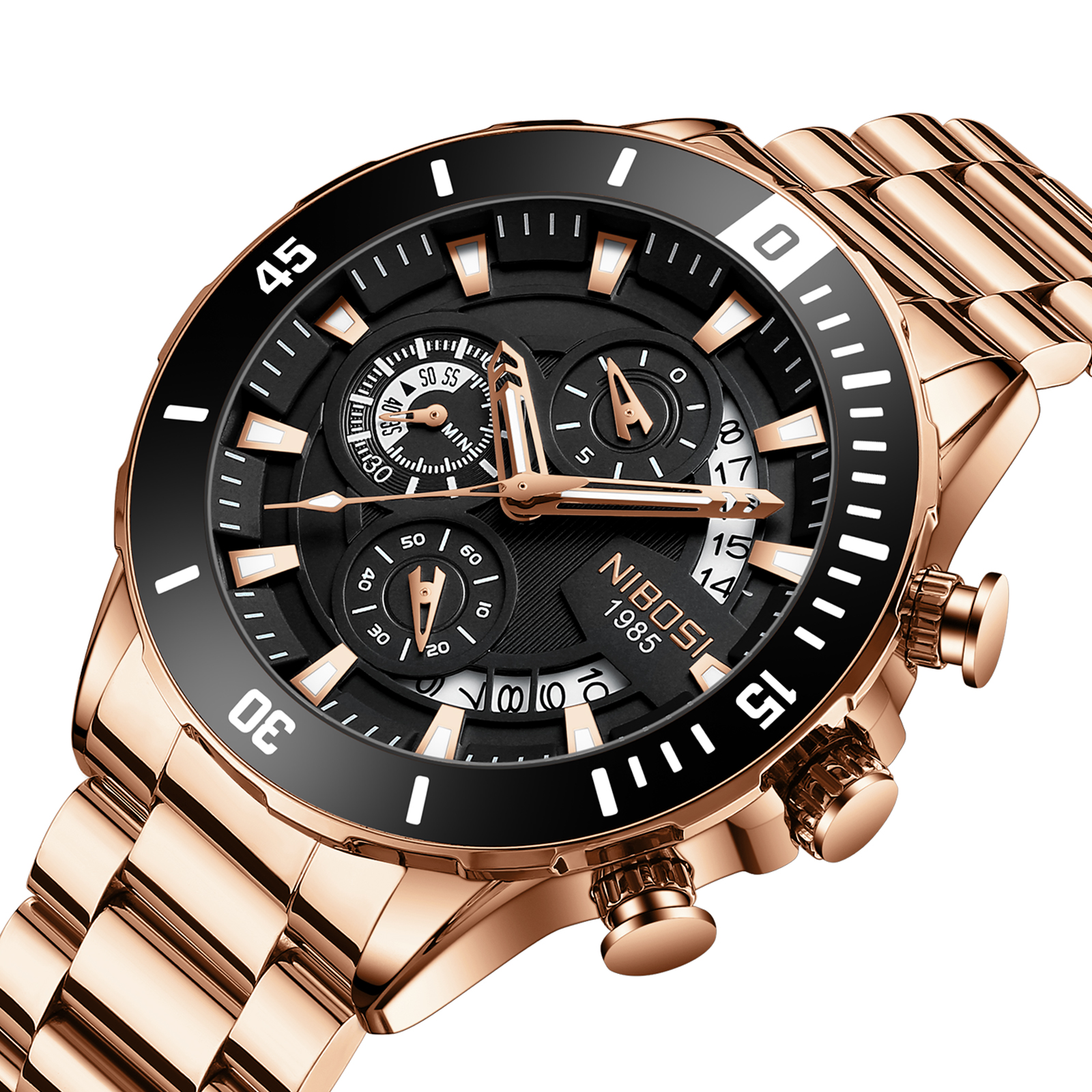 NIBOSI New Men's Watches Top B - Luxury Watch Brands のレビューと価格