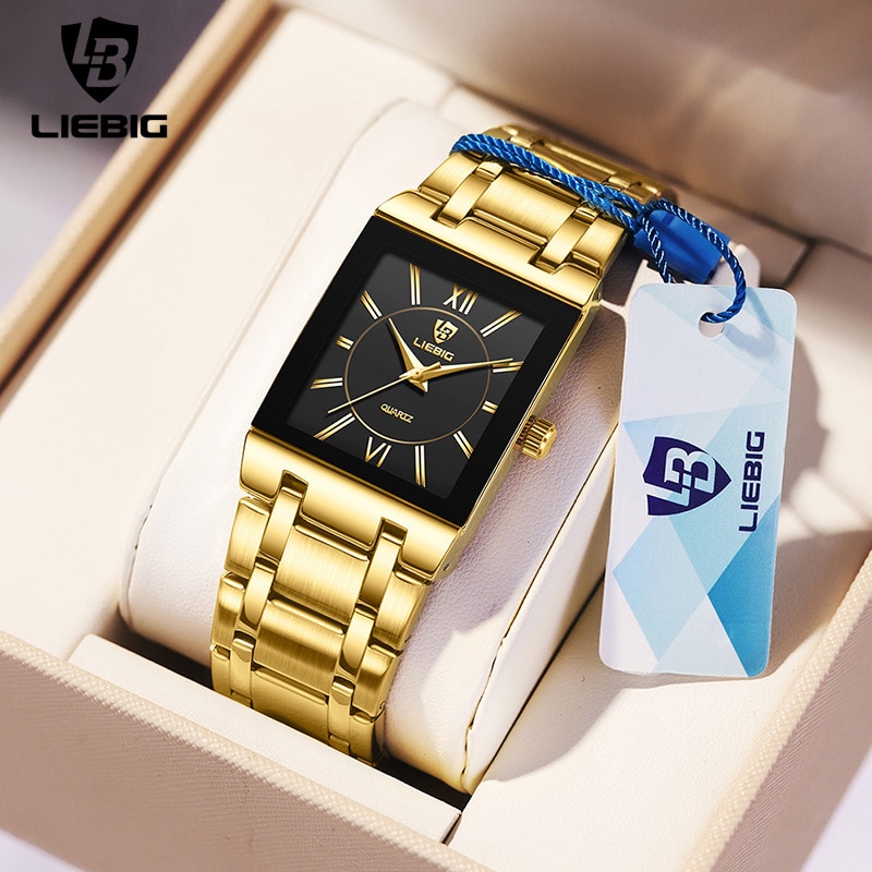 LiEBIG Luxury Golden Quartz Wr - Luxury Watch Wallpaper のレビューと価格