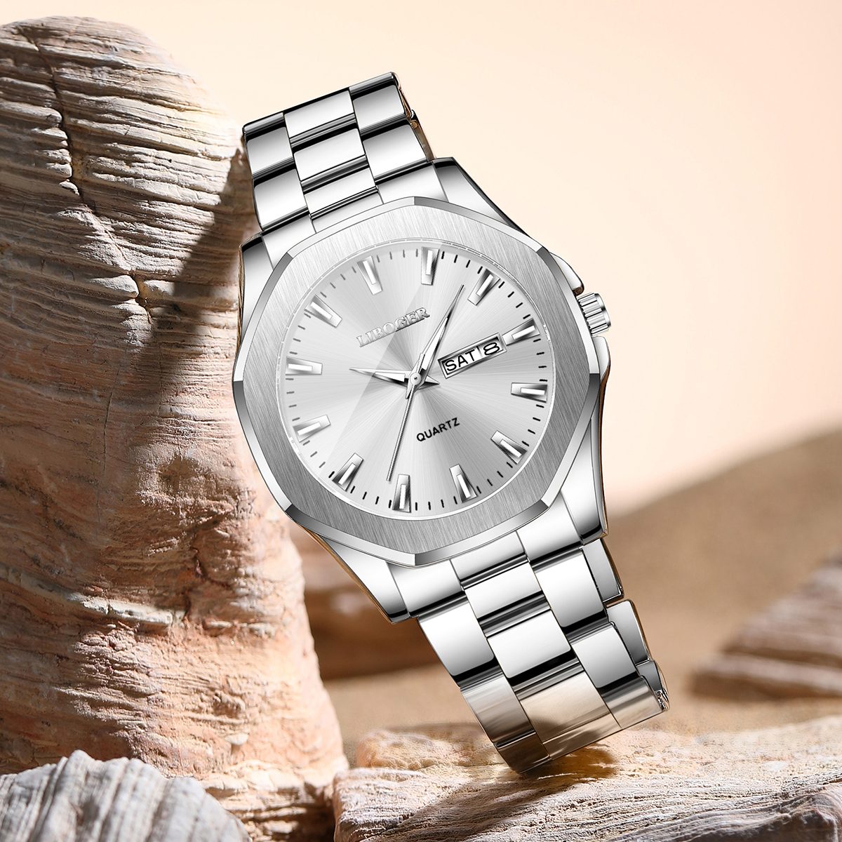 Luxury Stainless Steel Men's C - Luxury Watch Storage のレビューと価格