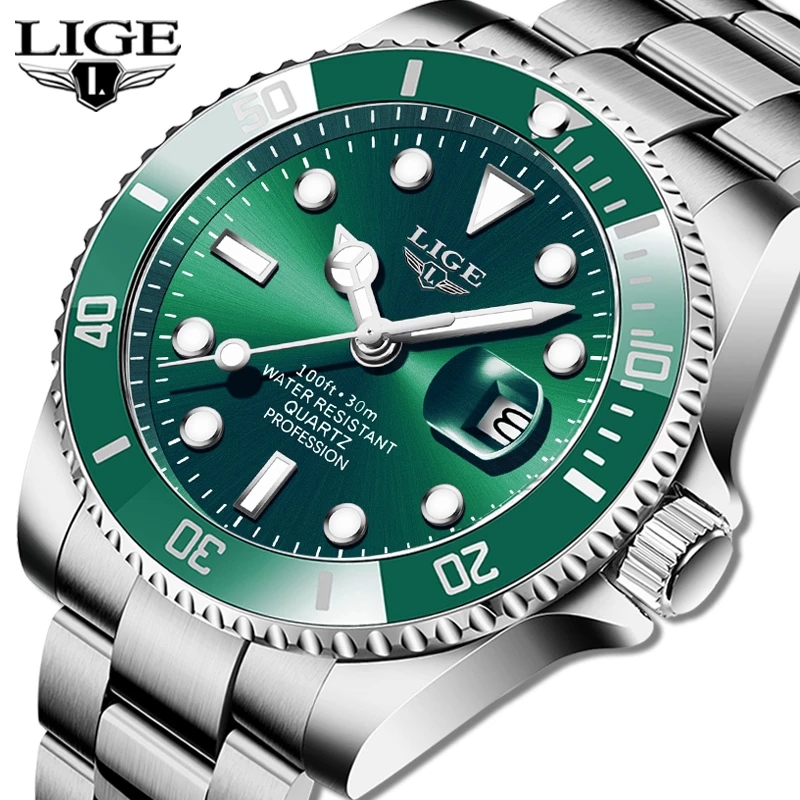 LIGE Top Brand Luxury Fashion  - Luxury Watch Manufacturers のレビューと価格