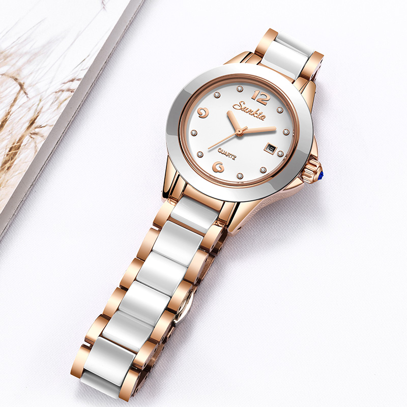 Sunkta Fashion Casual Quartz W - Luxury Watch Female のレビューと価格