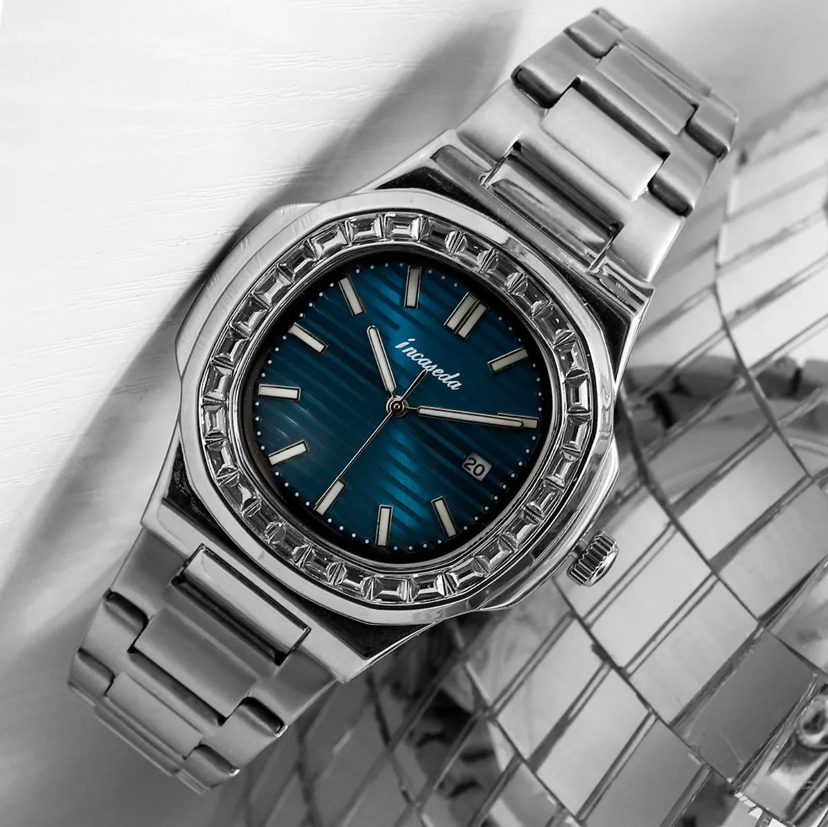 New INCASEDA luxury men's watc - Luxury Watch Name Brands のレビューと価格