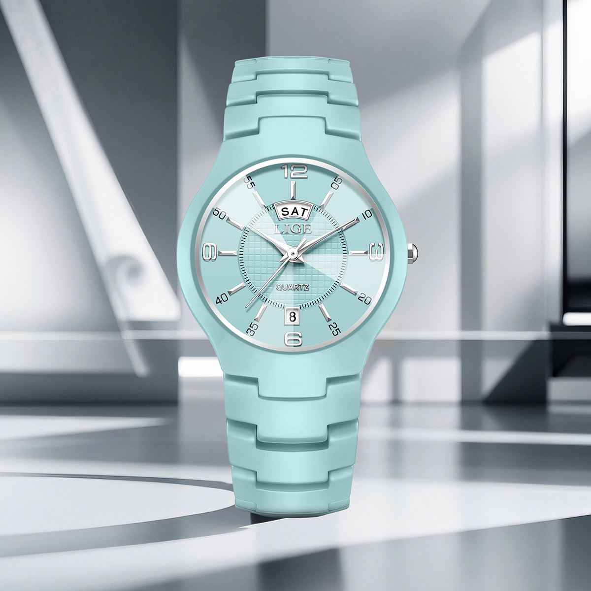 LIGE Luxury Elegant Quartz Wom - Luxury Watch Dial のレビューと価格