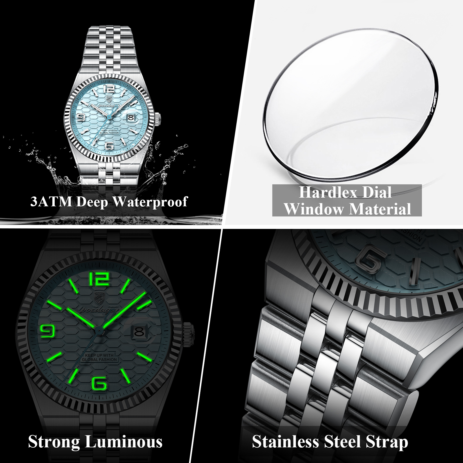POEDAGAR Top Quartz Women's Wa - Luxury Watch Female のレビューと価格
