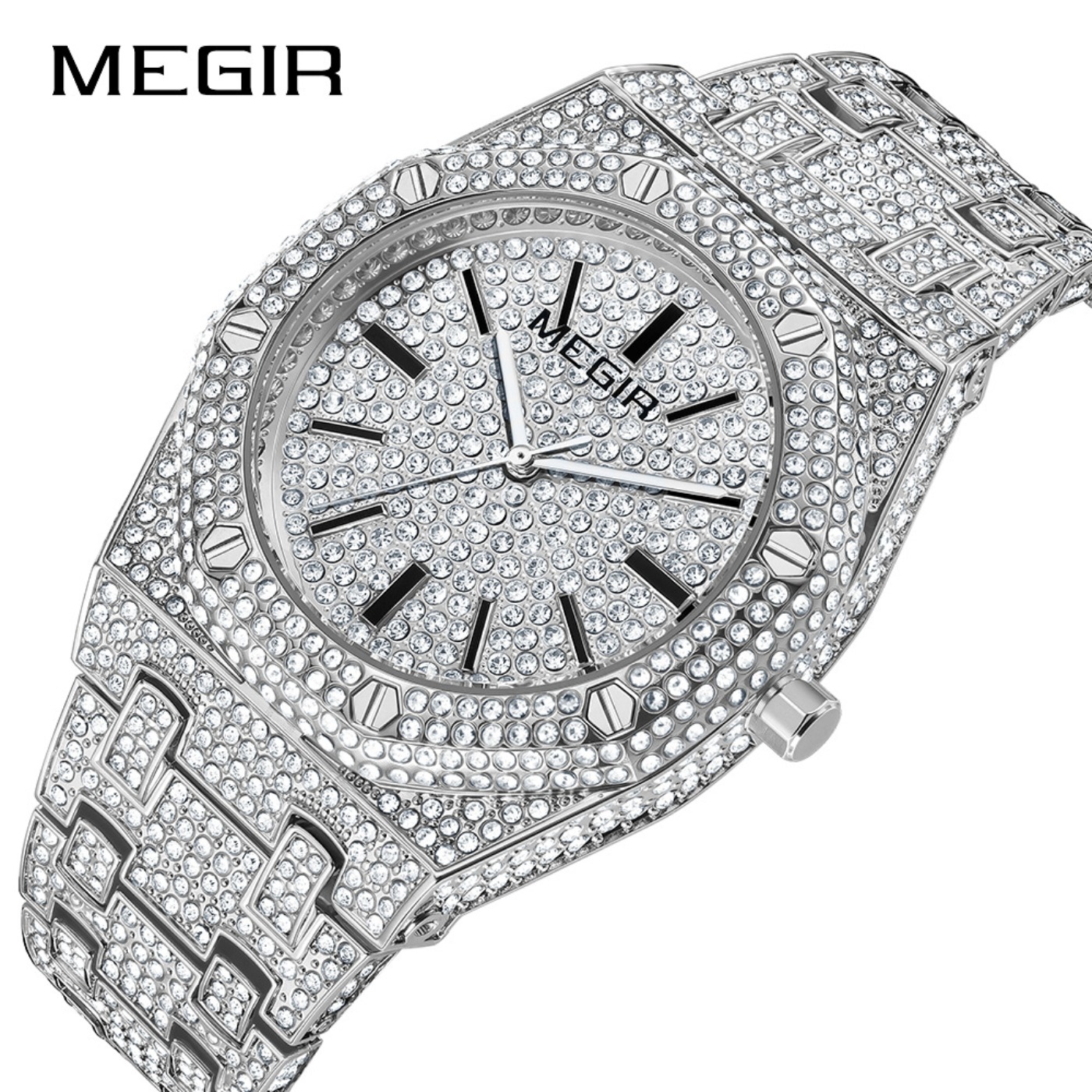 MEGIR Luxury Quartz Rhinestone - Luxury Watch Brands のレビューと価格
