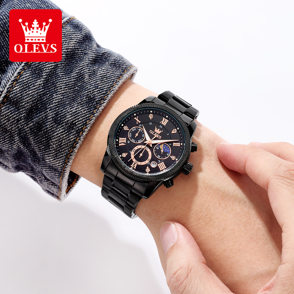 OLEVS Original Fashion Men's W - Luxury Watch Brands のレビューと価格