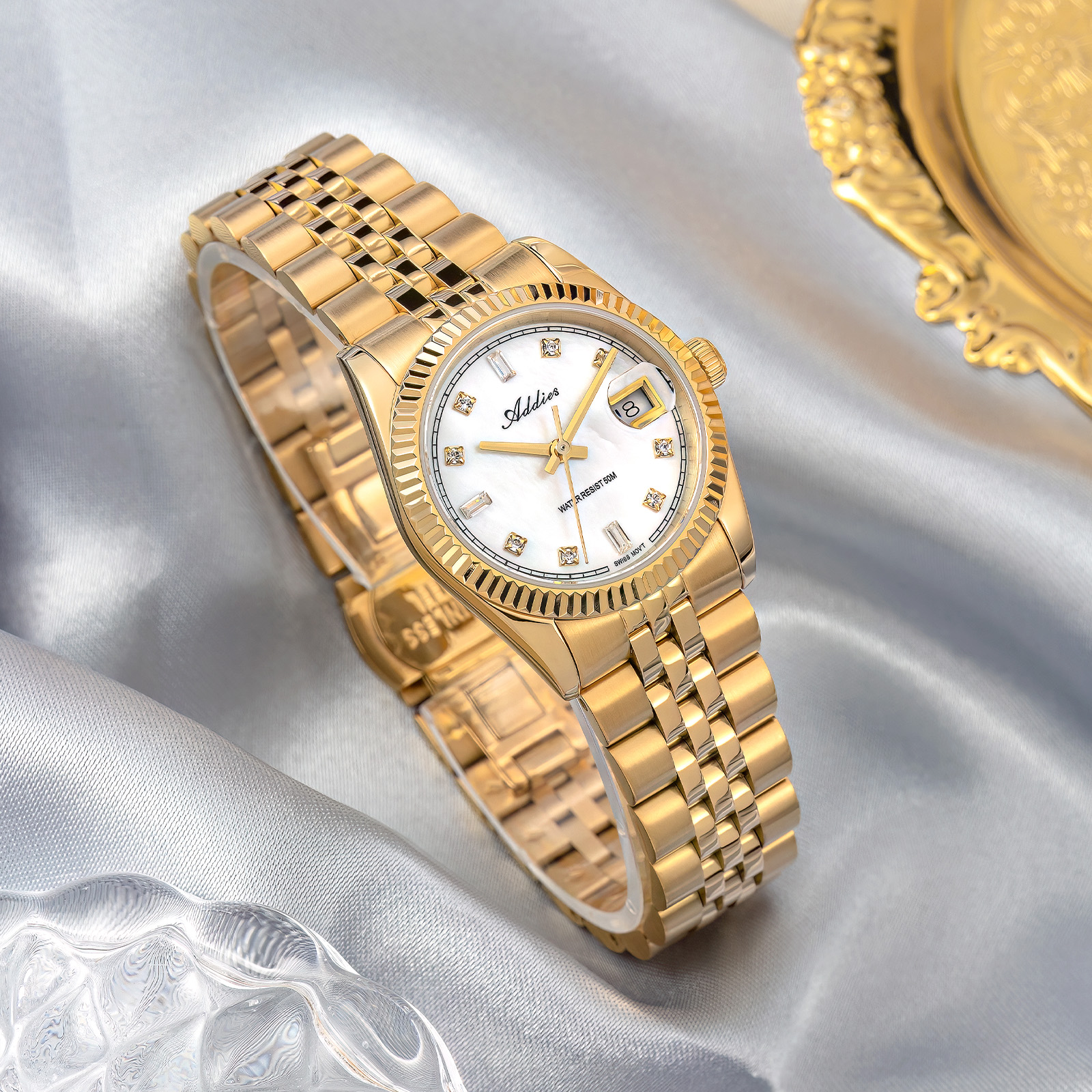 ADDIES Stainless Steel Date Di - Luxury Watch Storage のレビューと価格