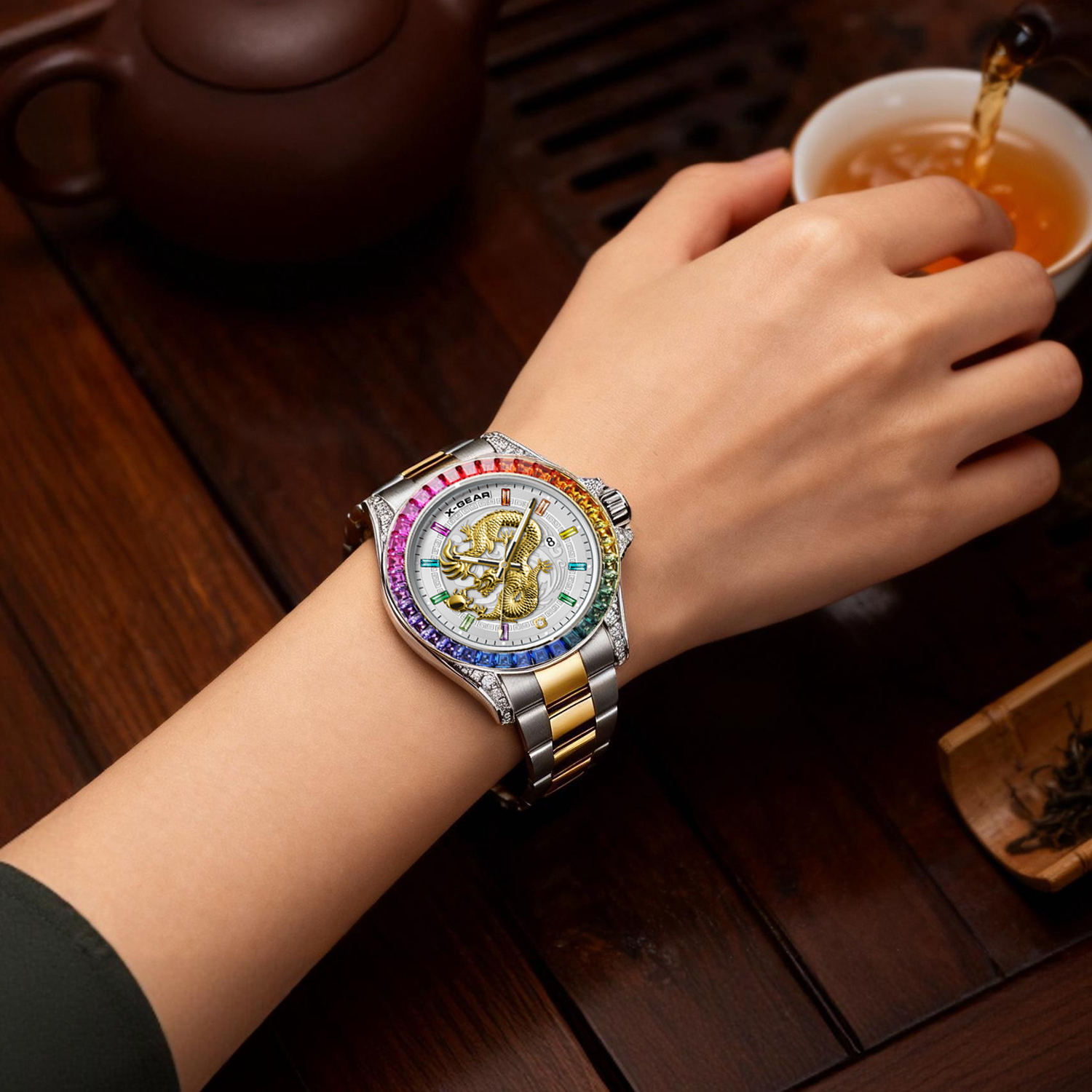 X-GEAR Real Dragon Dial Men's  - Luxury X I Watch のレビューと価格