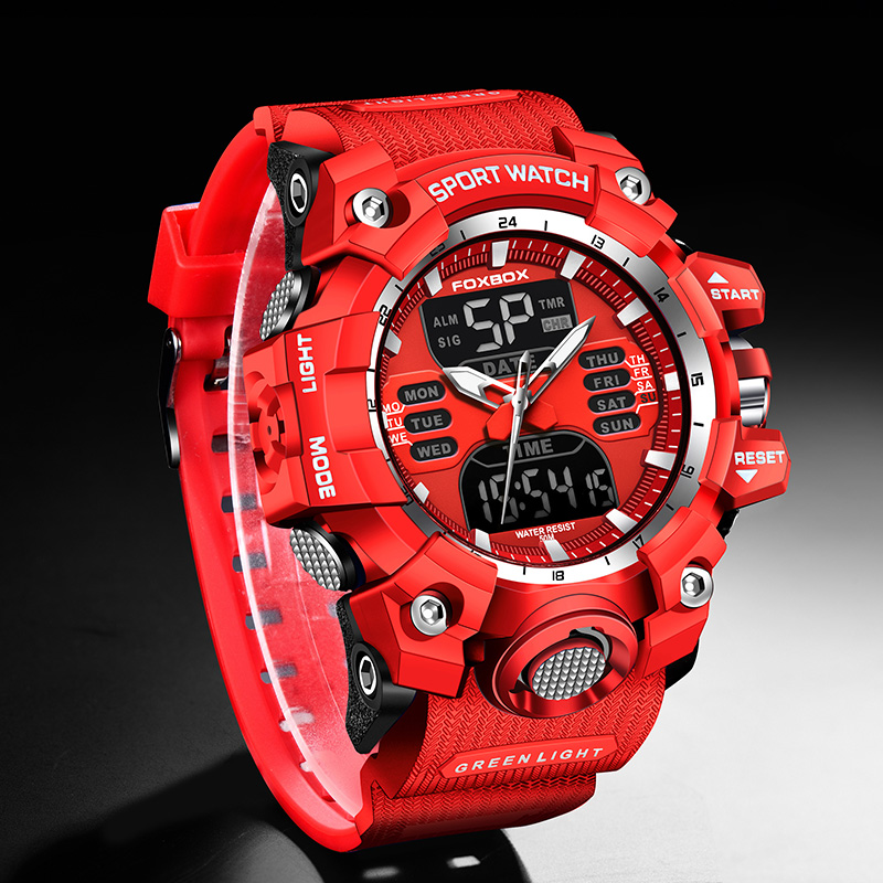 FOXBOX Military Watch for Men  - Luxury Watch Storage のレビューと価格