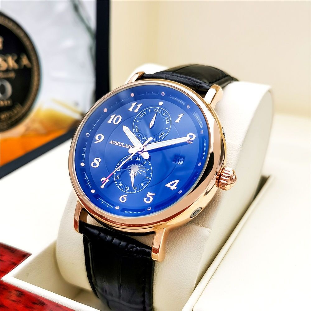 Light Luxury Men's Mechanical  - Luxury Watch Name Brands のレビューと価格