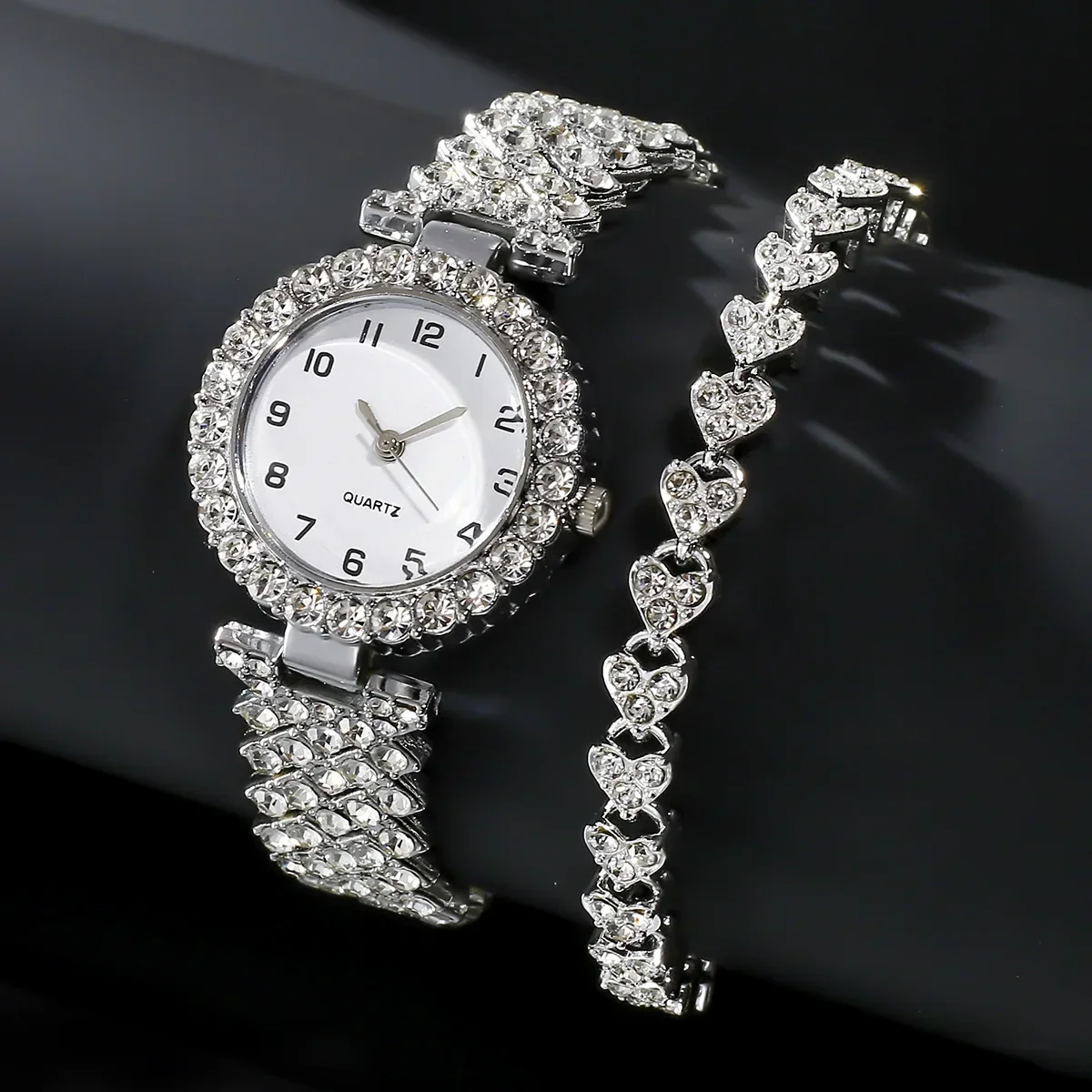 1pcs/2pcs Luxury Fashion Women - Luxury Watch Female のレビューと価格
