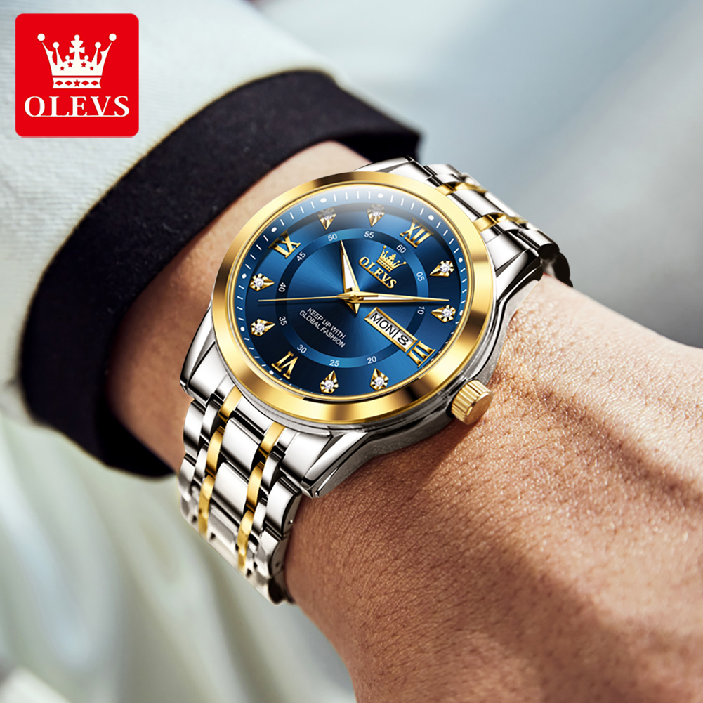 OLEVS Brand Fashion men's watc - Luxury Watch Brands のレビューと価格