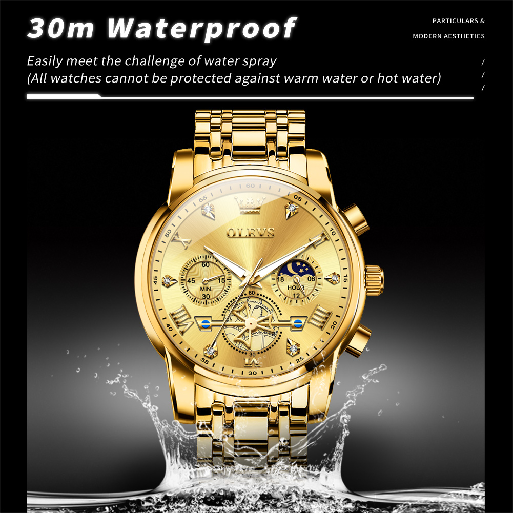 OLEVS 2856 Brand original auth - Luxury Watch Brands のレビューと価格