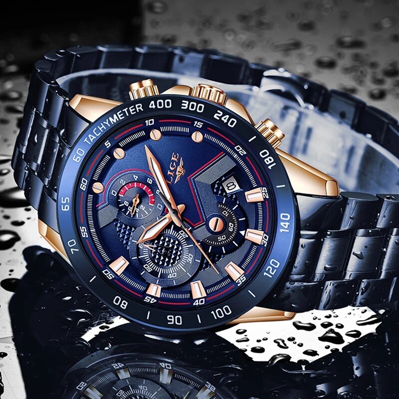 LIGE New Fashion Watches Men S - Luxury Watch Manufacturers のレビューと価格