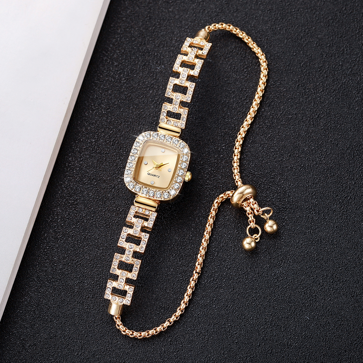 Luxury Rhinestone Bracelet Str - Luxury Watch Storage のレビューと価格