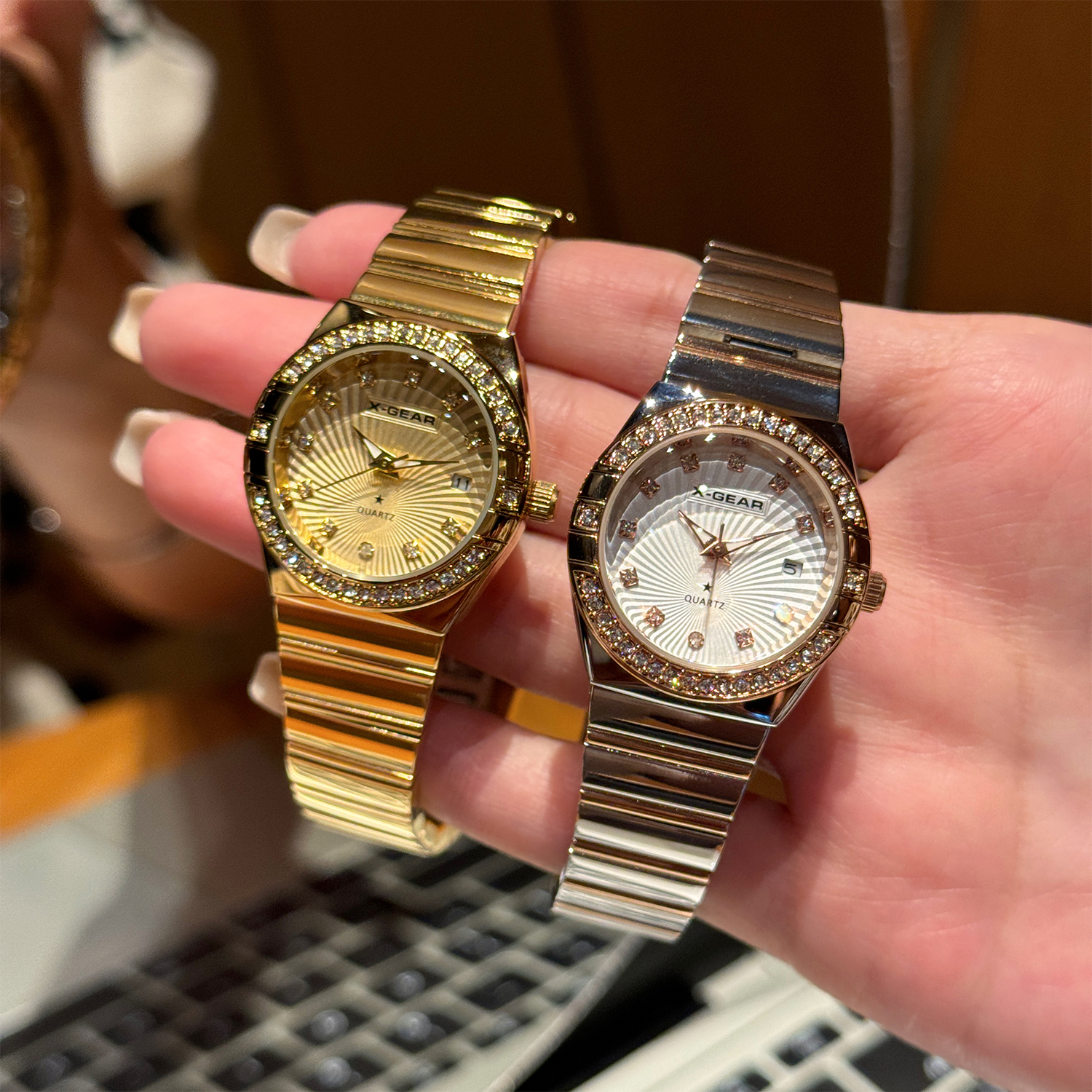 X-GEAR Luxury Trendy Ladies Wa - Luxury X I Watch のレビューと価格