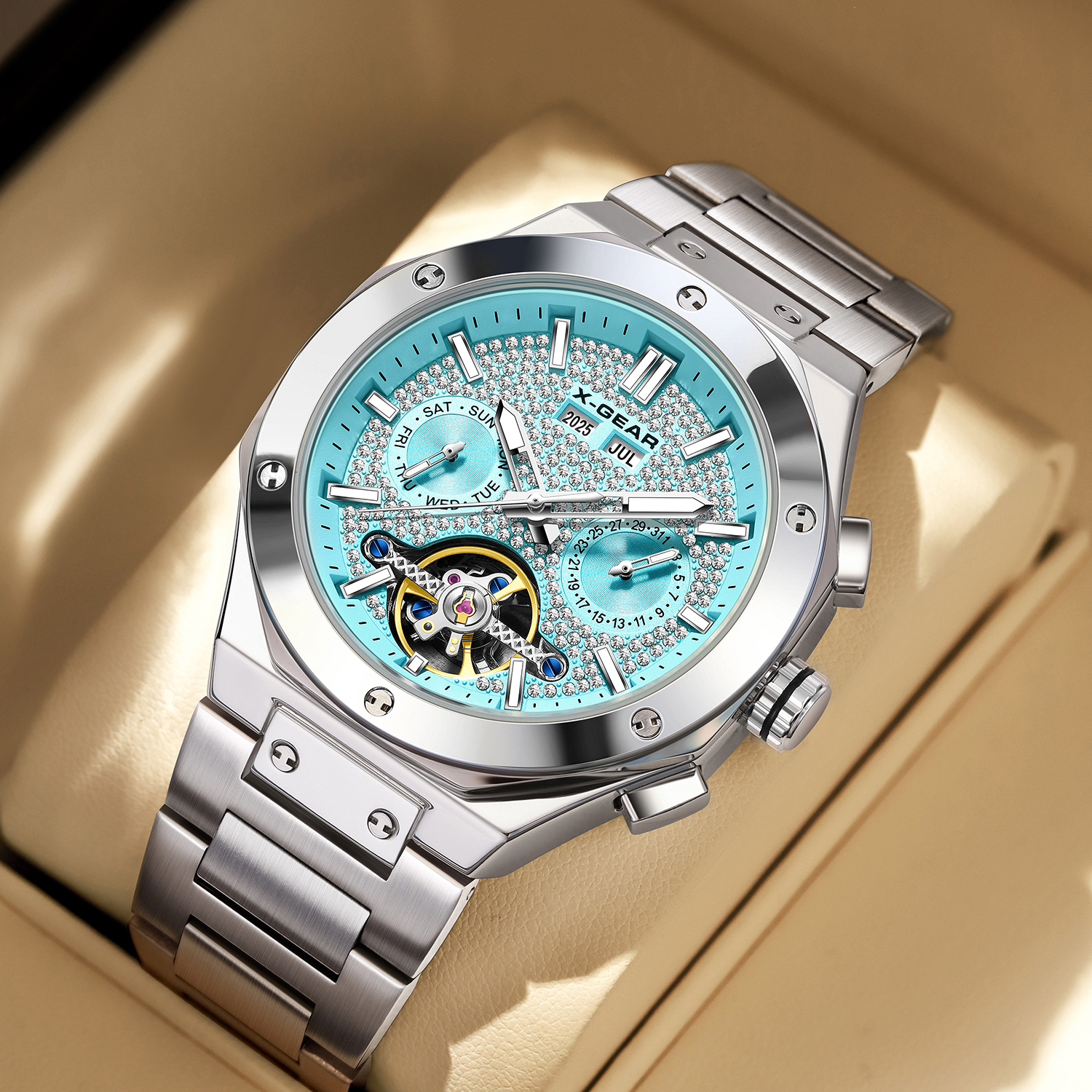 X-GEAR Men's Luxury Tourbillon - Luxury X I Watch のレビューと価格