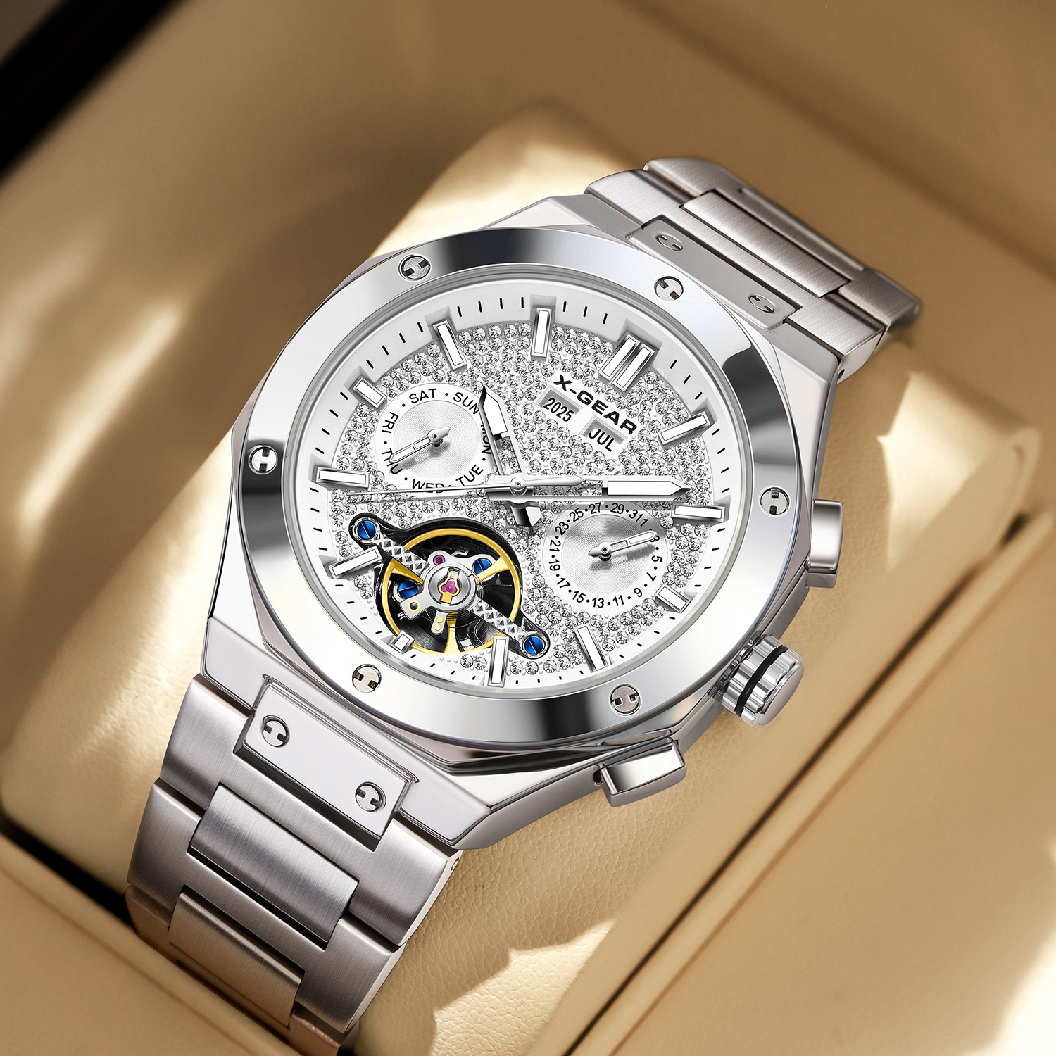 X-GEAR Men's Luxury Tourbillon - Luxury X I Watch のレビューと価格