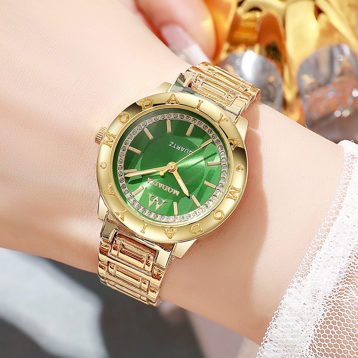 Luxury Gold/Silver Women's Wat - Luxury Watch Female のレビューと価格