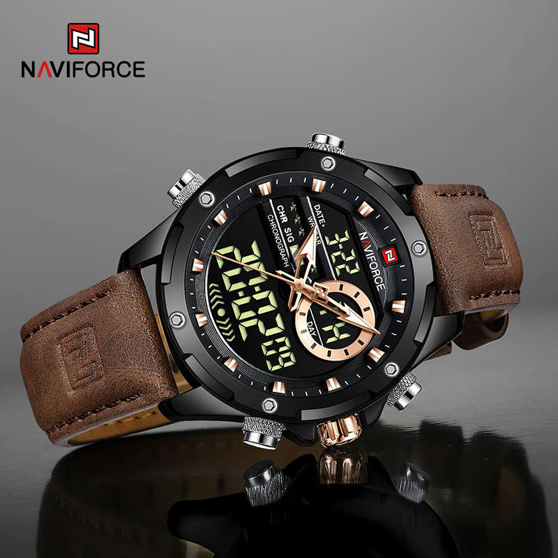 New NAVIFORCE Men Watches Quar - Luxury Watch Manufacturers のレビューと価格