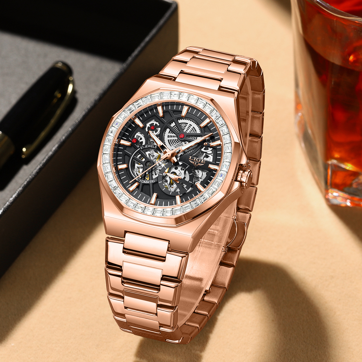LIGE Original Design Mechanica - Luxury Watch Brands のレビューと価格