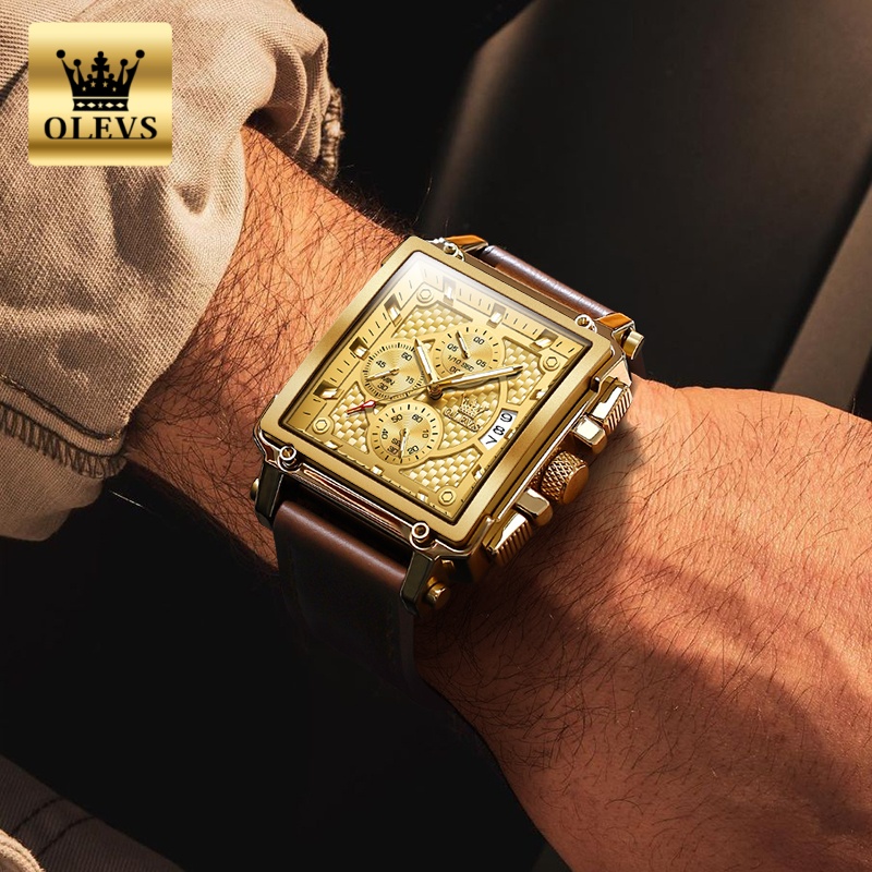 OLEVS brand mens watches water - Luxury Watch Brands のレビューと価格