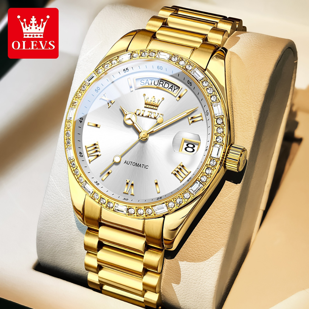 OLEVS 6747 luxury brand Men's  - Luxury Watch Brands のレビューと価格