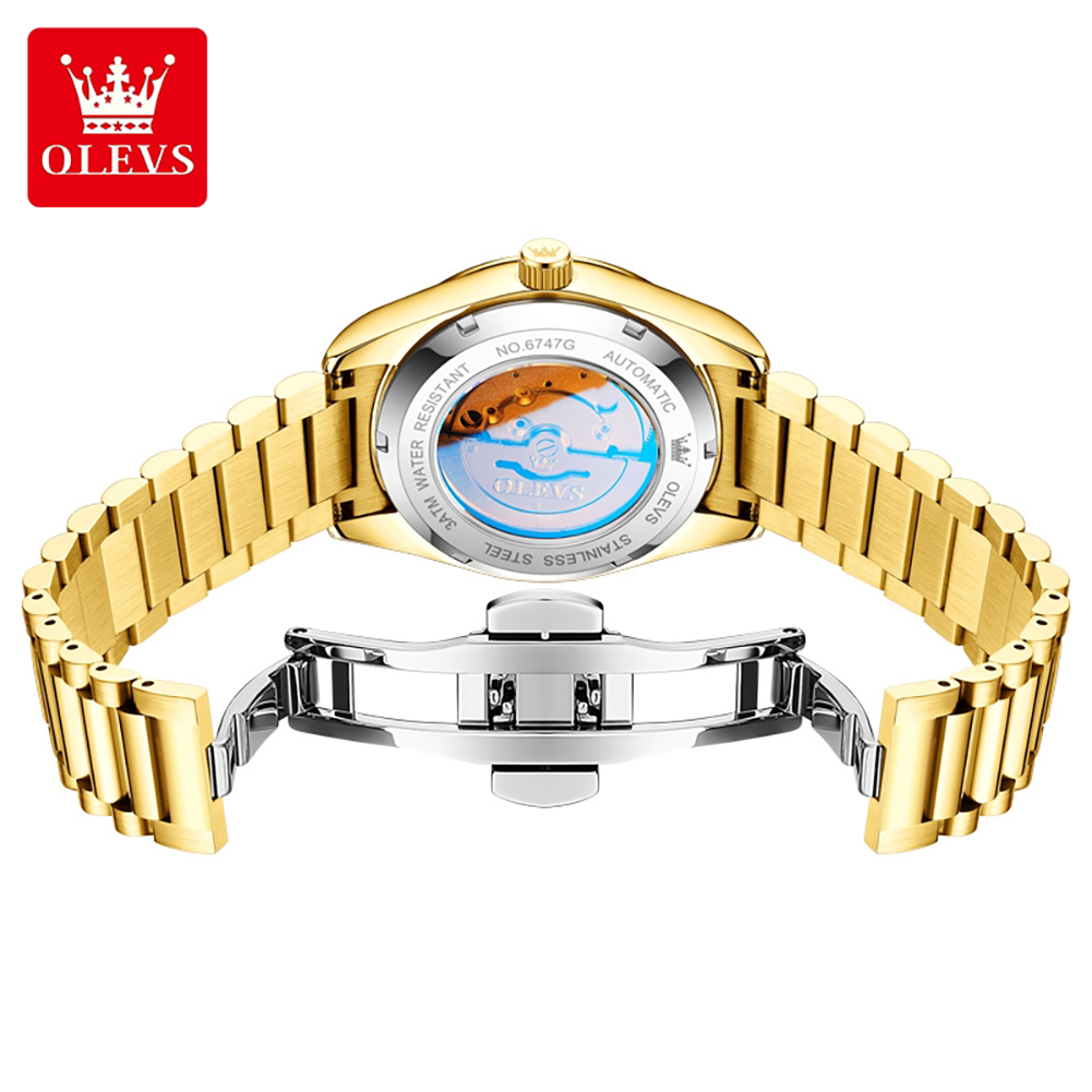 OLEVS 6747 luxury brand Men's  - Luxury Watch Brands のレビューと価格