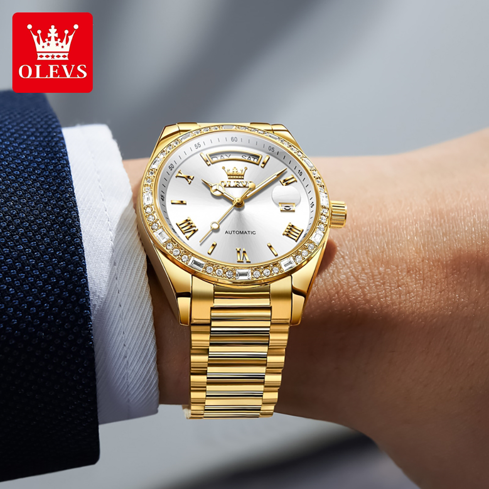 OLEVS 6747 luxury brand Men's  - Luxury Watch Brands のレビューと価格