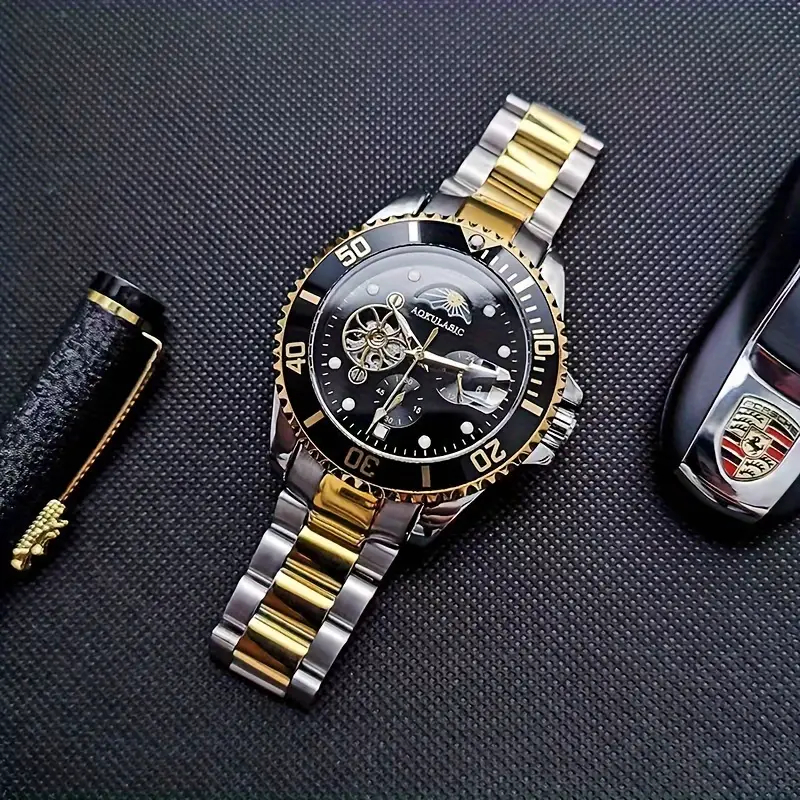 Top Luxury Men's Business Skel - Luxury Watch Name Brands のレビューと価格