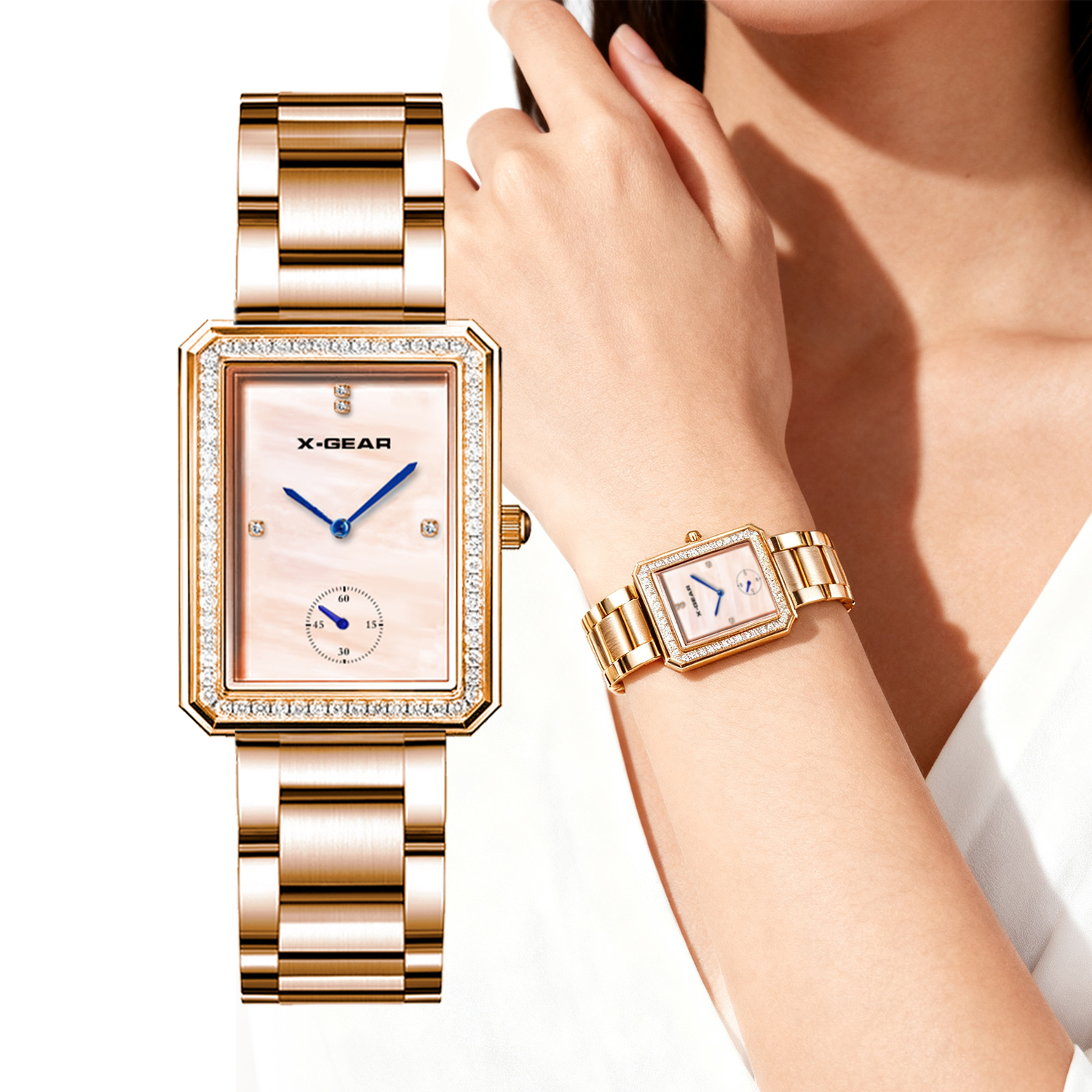 X-GEAR Ladies Simple Watch Fas - Luxury X I Watch のレビューと価格