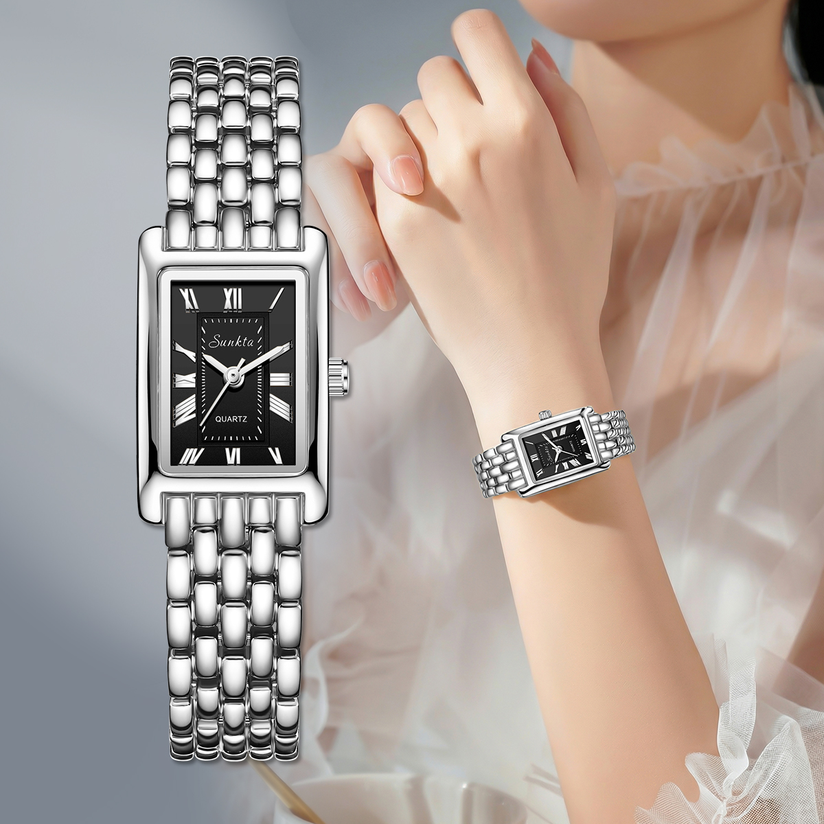 SUNKTA New Luxury Women Watche - Luxury Watch Female のレビューと価格